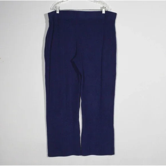 Cuddl Duds Climate Light Navy Velour Fleece 2 Piece Cardigan Lounge Set Sz 2X - Picture 3 of 6